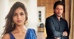 Shah Rukh Khan and Suhana Khan