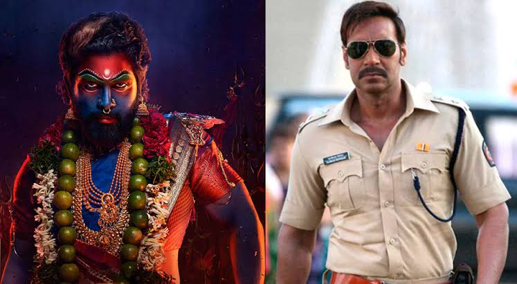 Pushpa 2 vs. Ajay Devgn's Singham Again on Independence Day 2024!