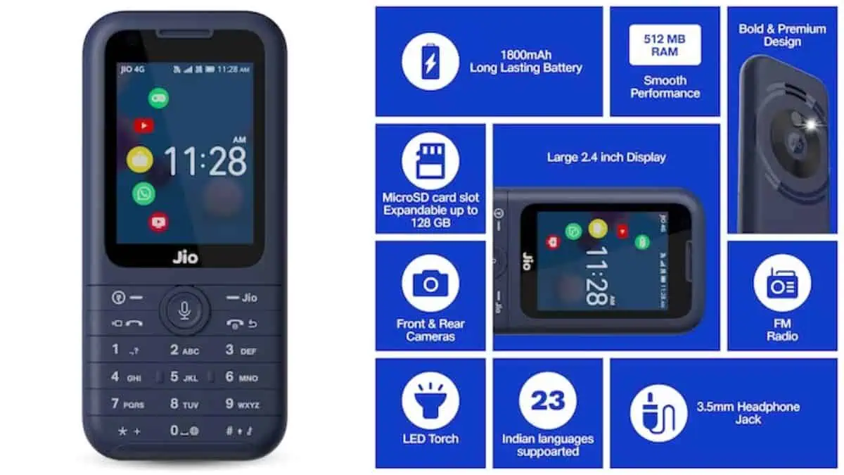 Reliance Jio Unveils JioPhone Prima 4G: A Feature Phone Redefined