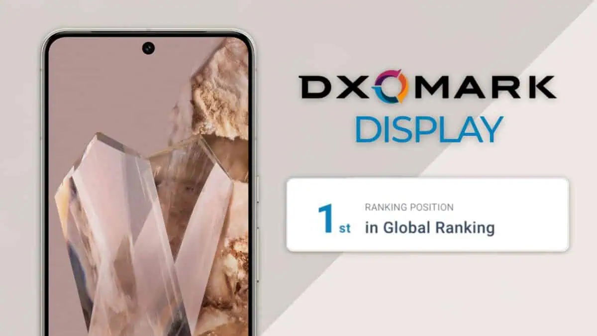 Google Pixel 8 Pro Dominates DxOMark Display Rankings