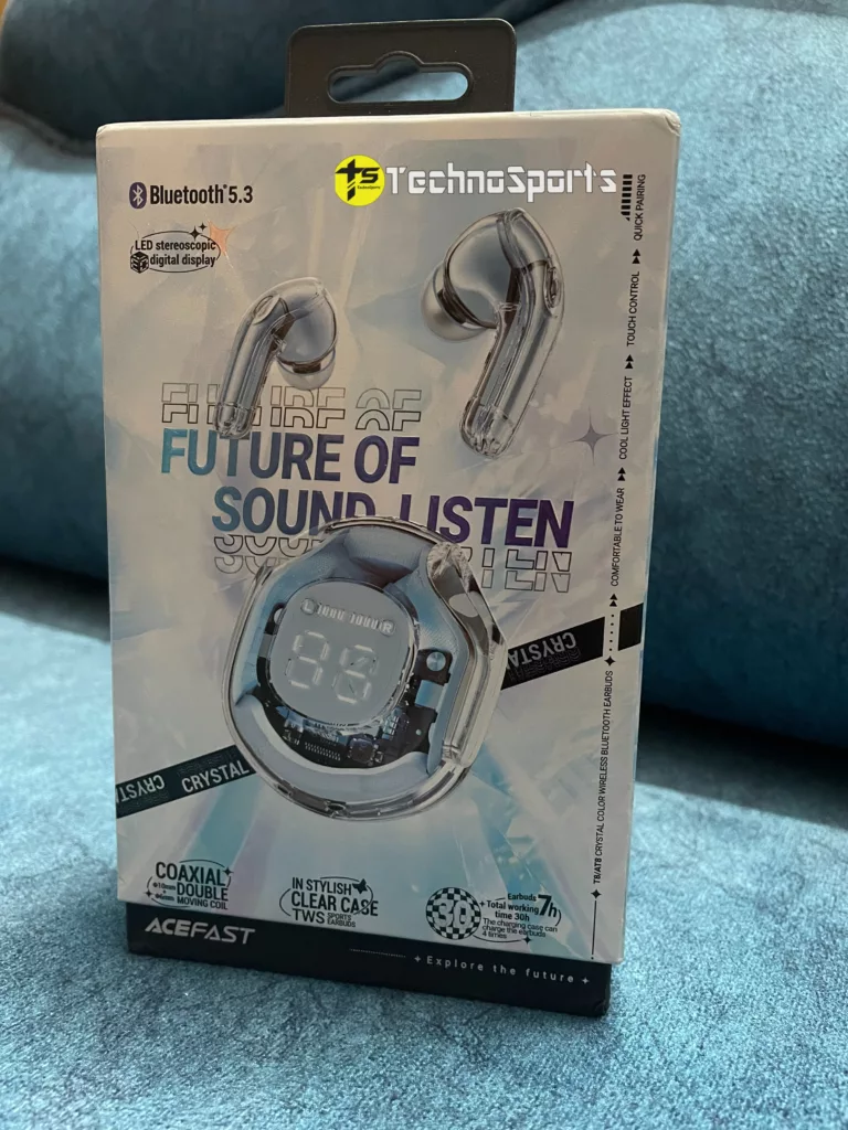 Acefast19 ACEFAST Crystal 2 Earbuds T8 review: A unique transparent TWS earbuds to give a refreshing feel