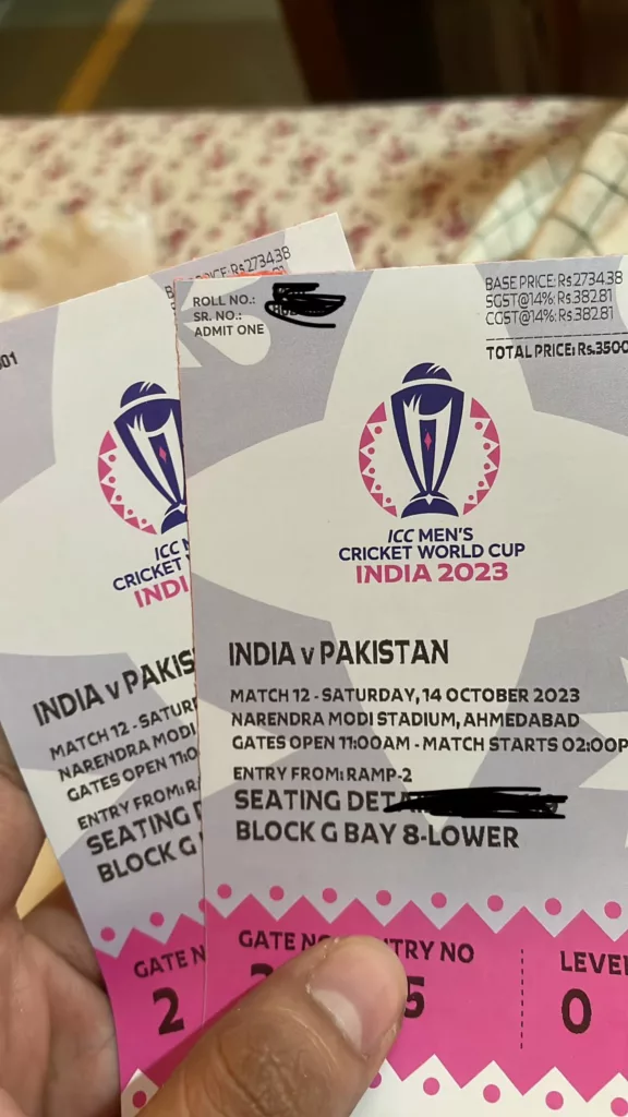 F75ev63a8AAywU6 IND vs PAK: BCCI to Release 14,000 Tickets for IND vs PAK 2023 World Cup Match