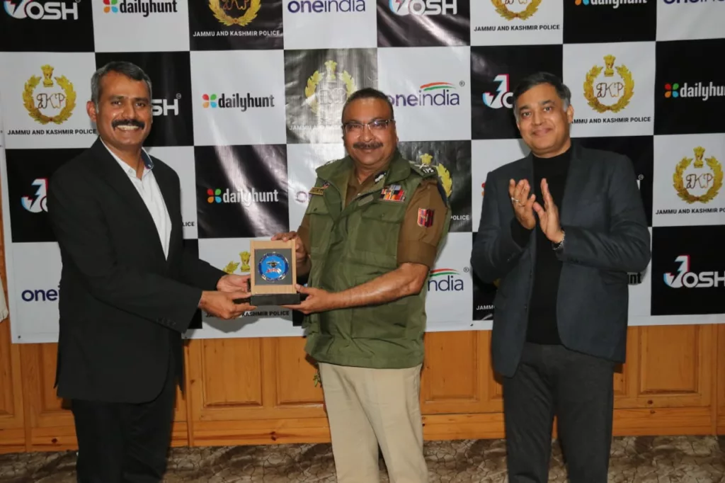 Dailyhunt, Josh and OneIndia sign MoU with Jammu & Kashmir Police