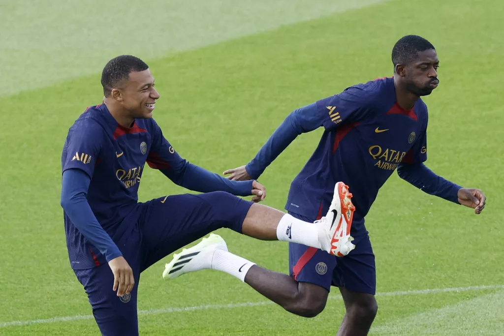Kyllian Mbappe Ousmane Dembele Image via Reuters PSG's Attempt at Super Team Fails: Here's Why The £807m Project Fell Apart