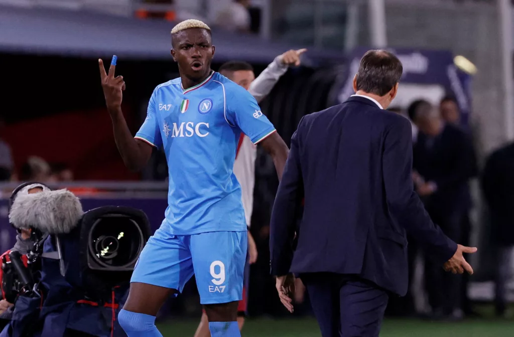 Victor Osimhen Image via Reuters 1 Victor Osimhen: Liverpool joins Arsenal and Chelse in the Pursuit of Napoli's Star Striker