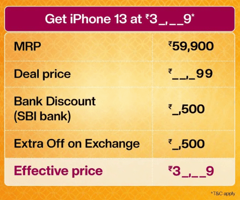 image 9 iPhone 13: Available Under ₹40,000 During Amazon Great Indian Festival Sale