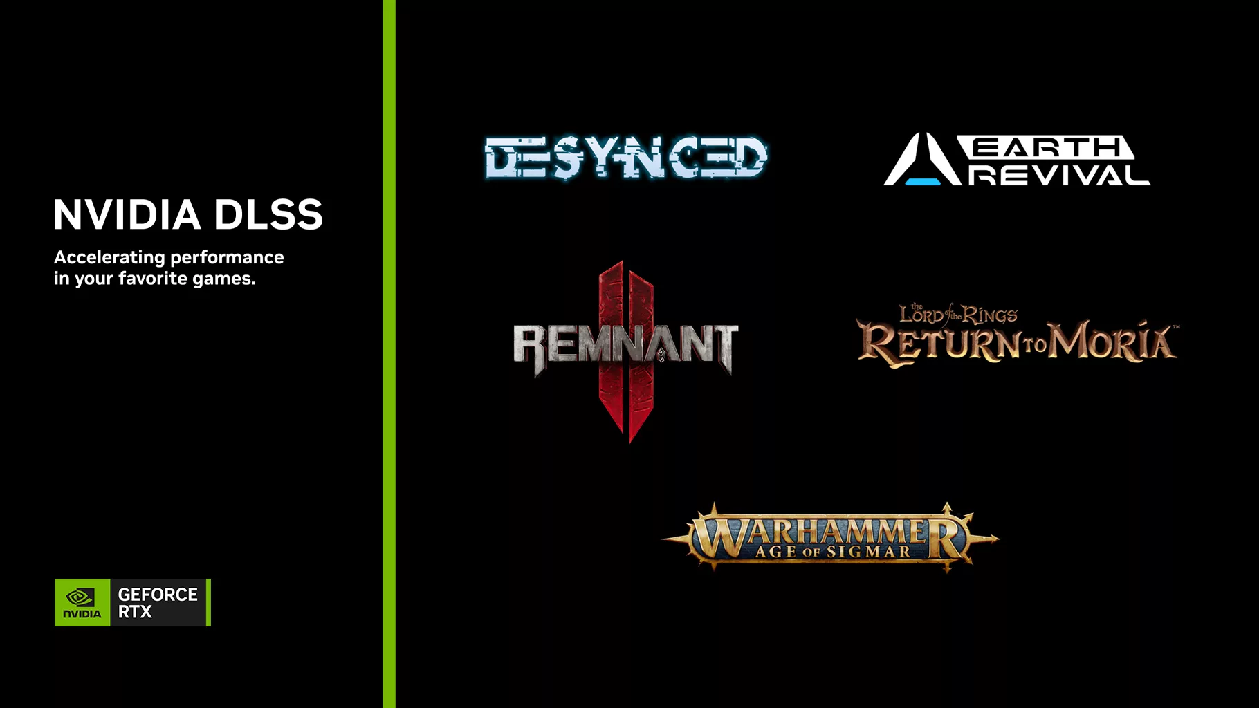 Warhammer Age of Sigmar: Realms of Ruin and more games get DLSS