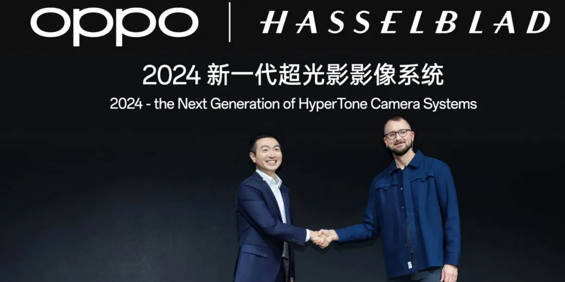 OPPO and Hasselblad partners to Co-Develop the Next Generation of HyperTone Camera