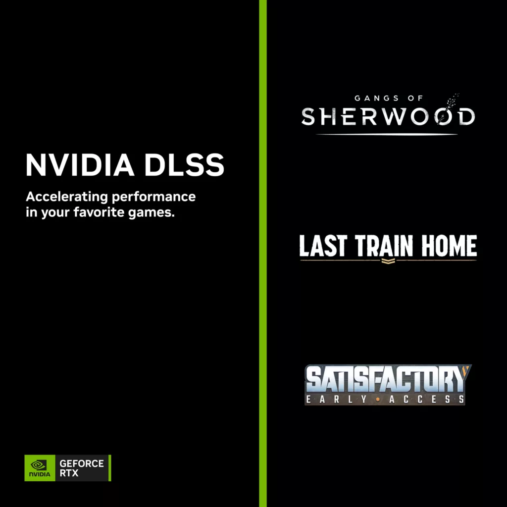 Three New DLSS Games are here alongside the New GeForce PC Game Pass Bundle