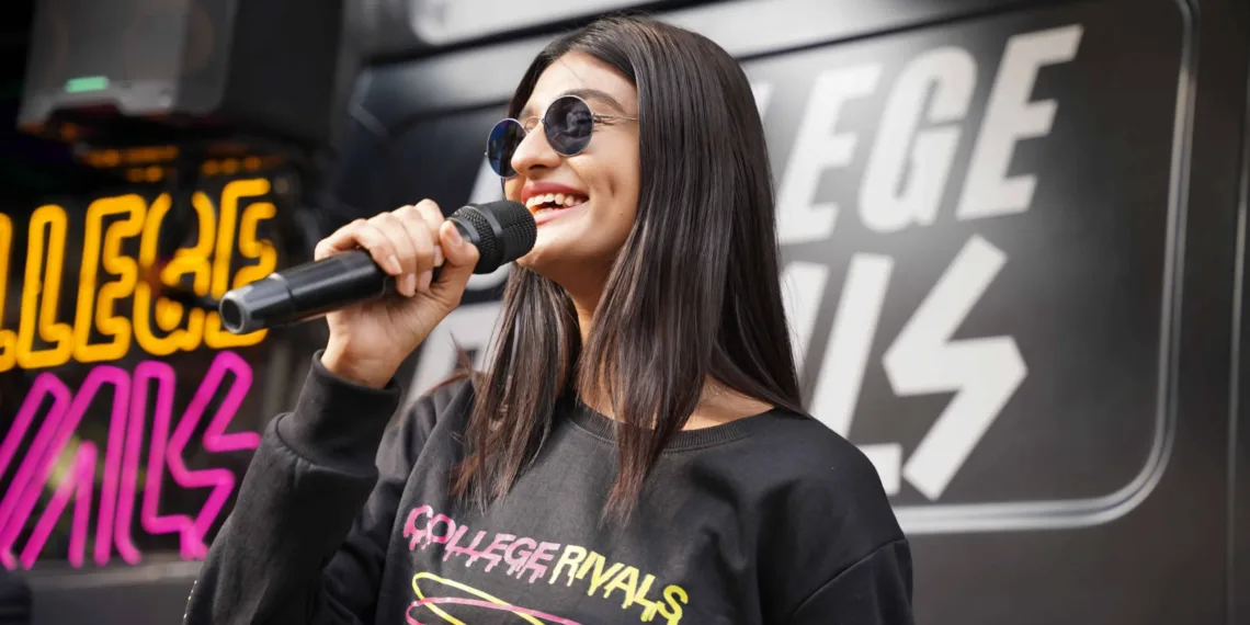 Payal Gaming encourages students in Bengaluru to participate in College Rivals!