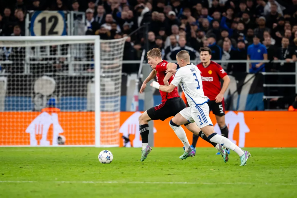 Rasmus Hojlund Manchester United vs FC Copenhagen Champions League
