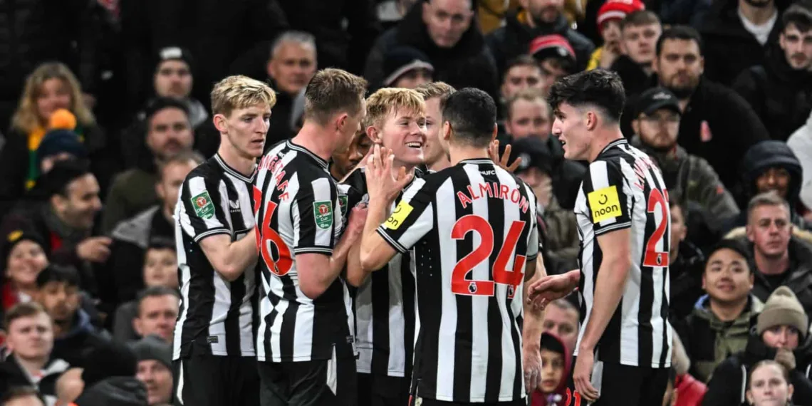 Newcastle United EFL Carabao Cup draw