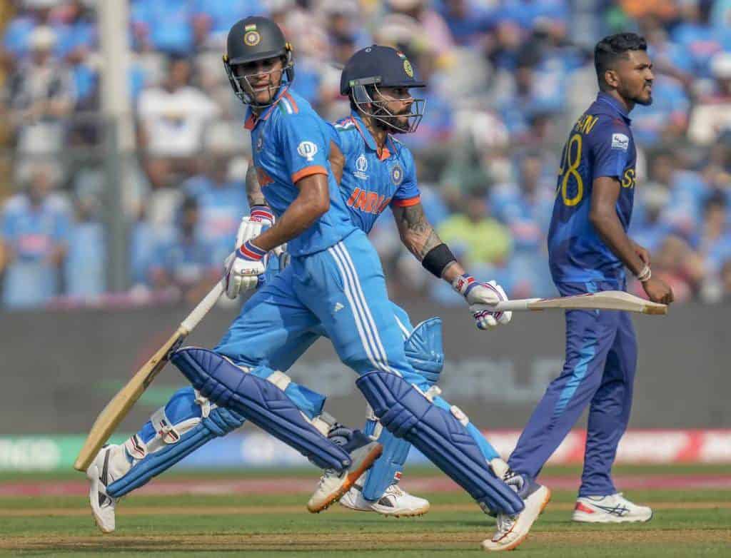 F98CpCmaMAAuQsN India into the Semis: India Beats Sri Lanka by a mammoth 302 Runs in ICC World Cup 2023