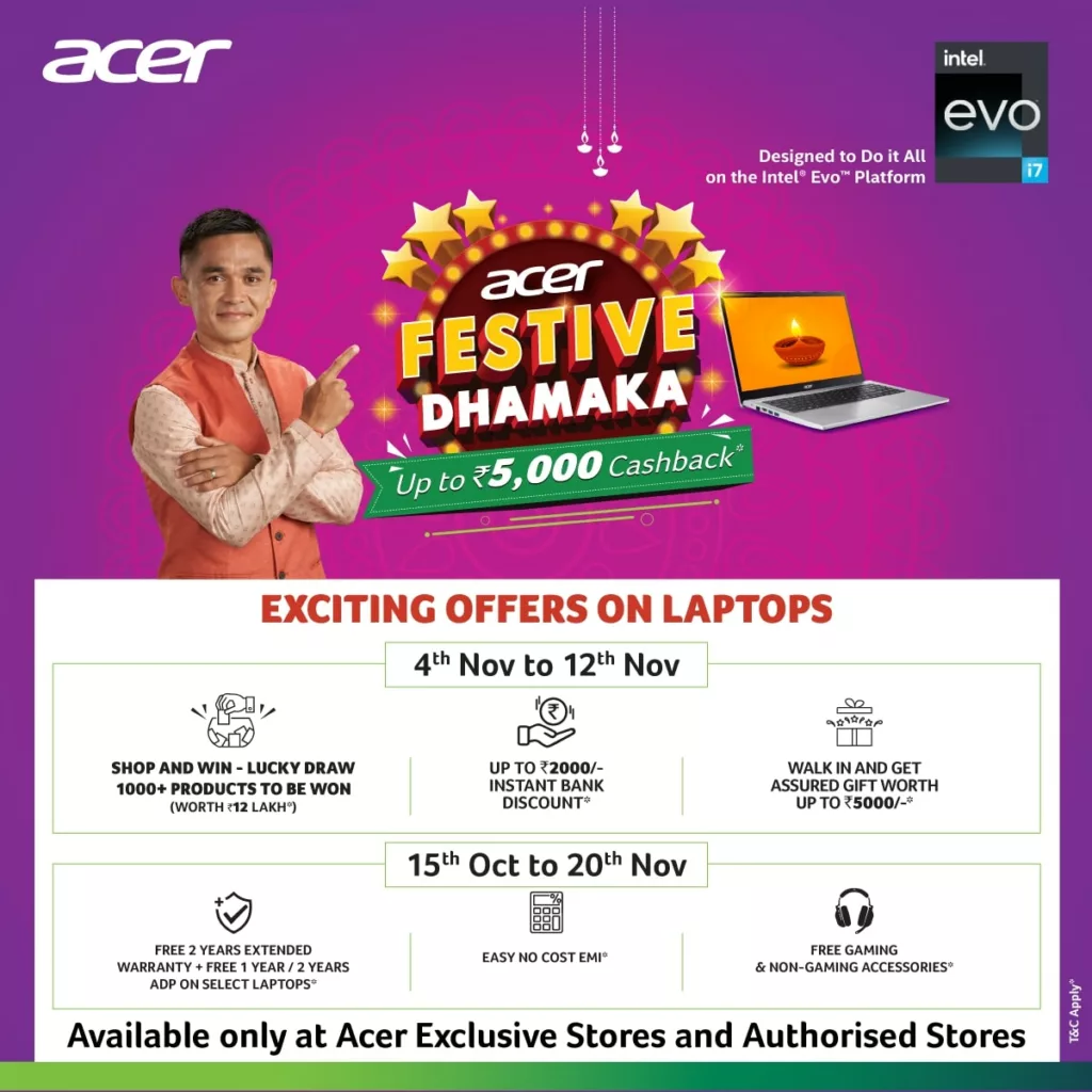 Acer Unleashes Spectacular Offers to Elevate Your Celebrations