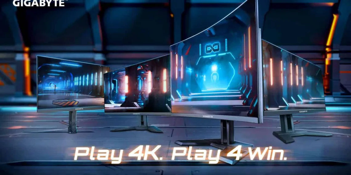 GIGABYTE brings PLAY 4K. PLAY 4 WIN campaign for its 4K Tactical Gaming Monitors