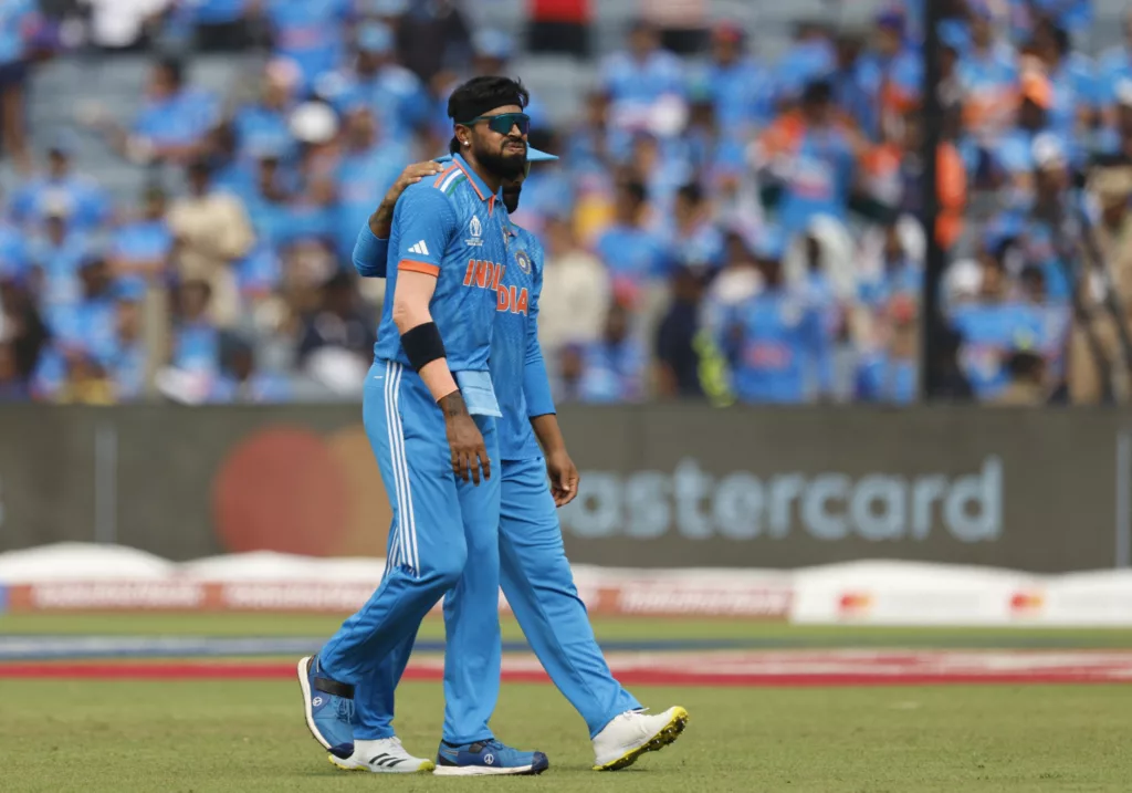 Hardik Pandya Image via Reuters Hardik Pandya Out of ICC World Cup 2023 Due to Injury: Prasidh Krishna Steps In