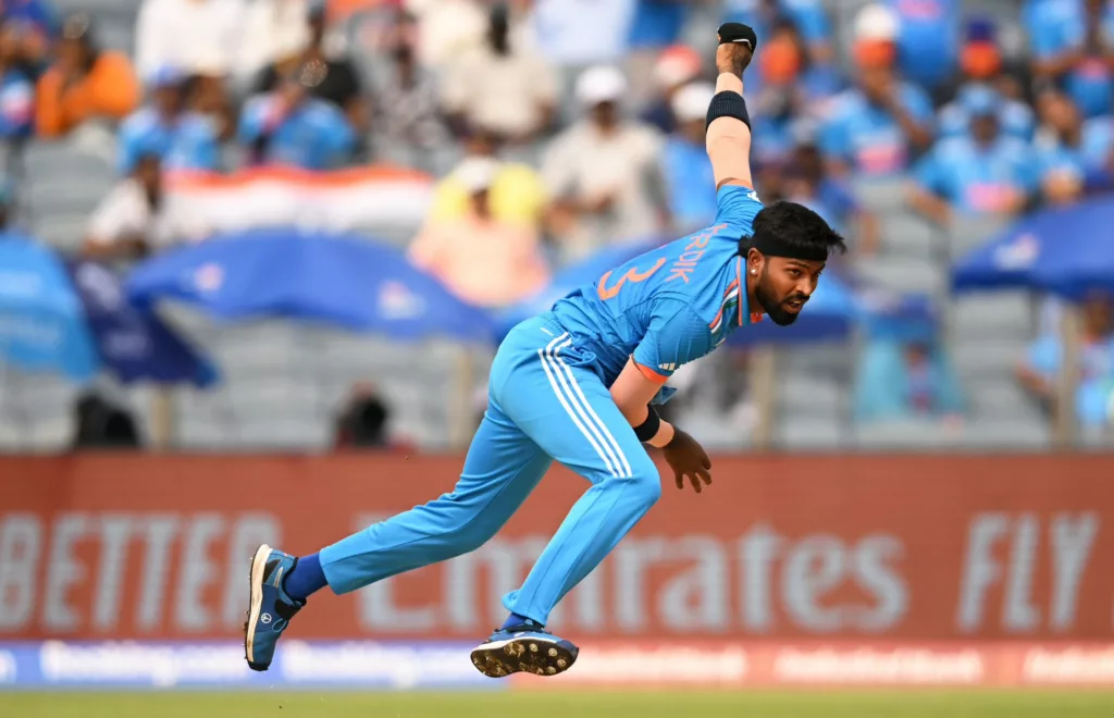 Hardik Pandya Image via Twitter Hardik Pandya Out of ICC World Cup 2023 Due to Injury: Prasidh Krishna Steps In