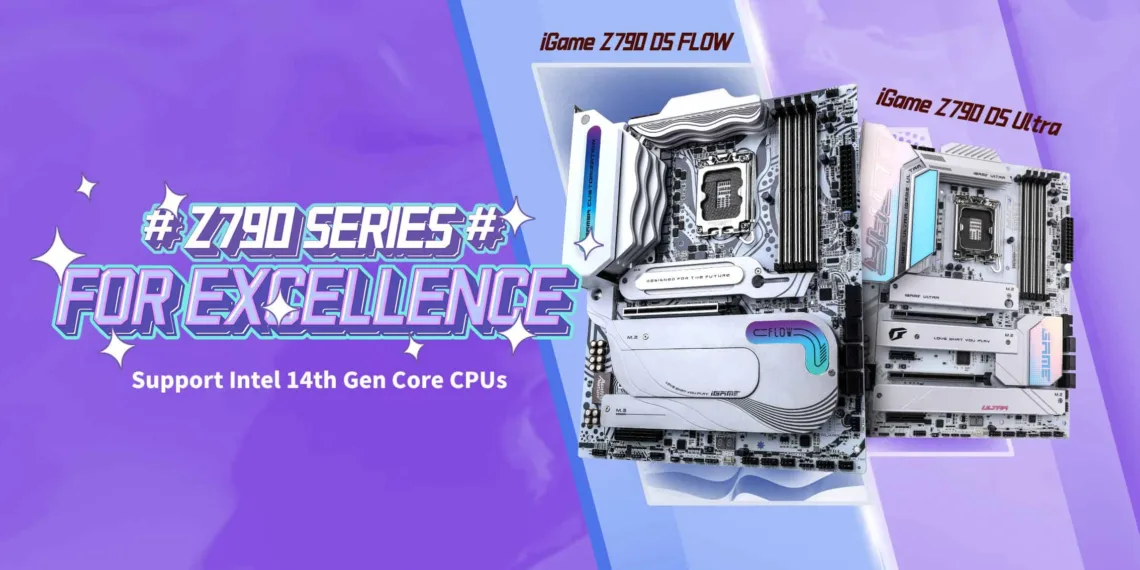COLORFUL iGame Z790D5 FLOW and iGame Z790D5 ULTRA Motherboards launched