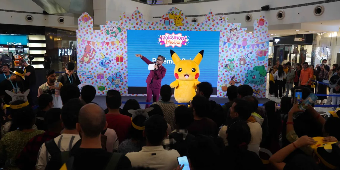 Pikachu Comes to Delhi NCR for Pokémon Mela