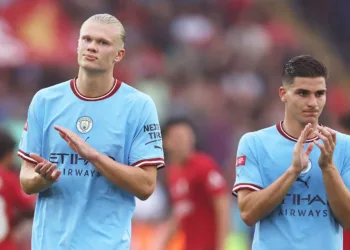 Álvarez and Haaland, Image via Goal