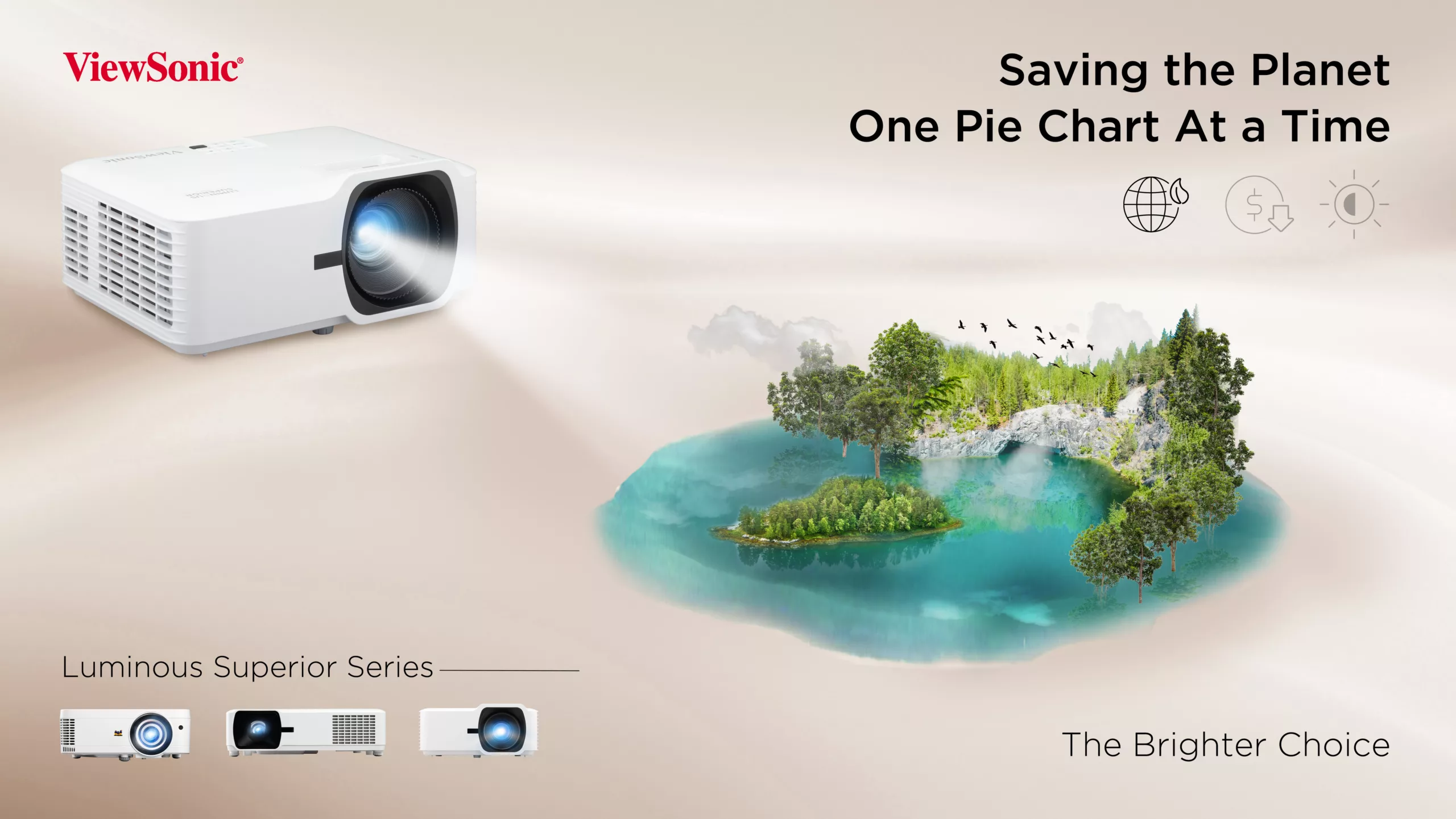 ViewSonic’s LS Series Lamp-Free Projector is here to Achieve Sustainability Goals