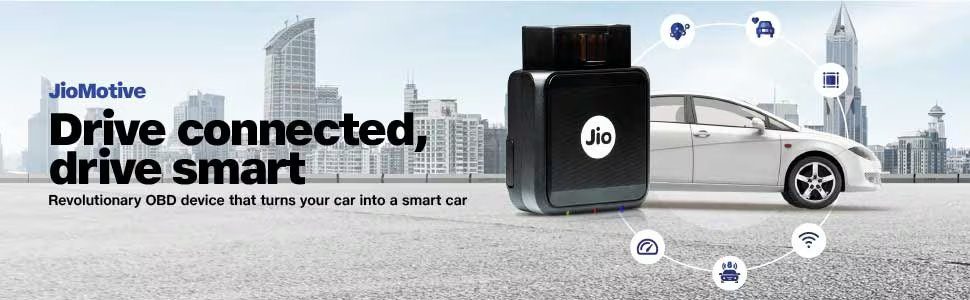 JioMotive Plug-and-Play Vehicle 4G GPS Tracker