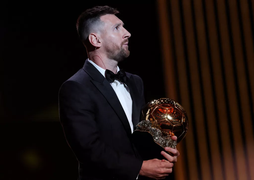 Lionel Messi Wins his Record 8th Ballon dOr Image via Reuters 2 Lionel Messi named Time's Athlete of the Year 2023: The first footballer to win the honour
