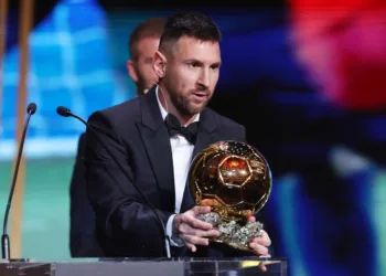 Lionel Messi Wins his Record 8th Ballon d'Or, Image via Reuters