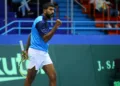 Rohan Bopanna, Image via Reuters