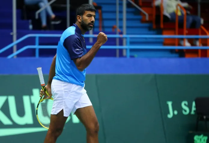 Tennis - Davis Cup Qualifiers - Croatia v India Rohan Bopanna, Image via Reuters