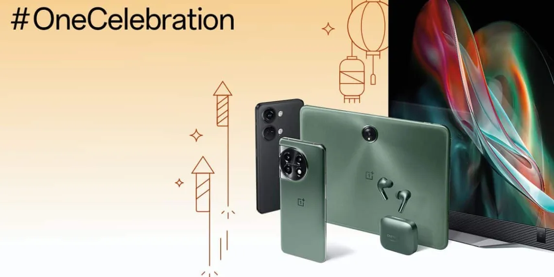 OnePlus Unveils Latest Festive Offers for Community in accordance with #OneCelebration Spirit