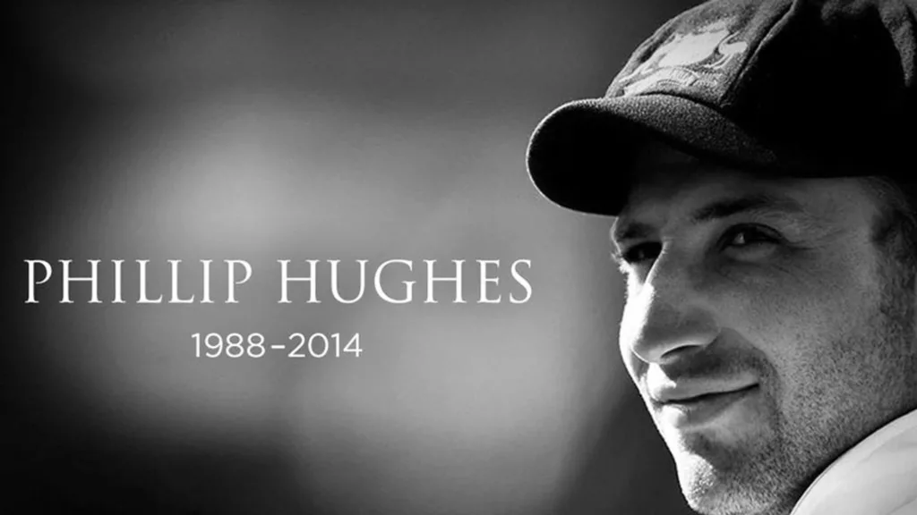 Phillip Hughes Image via Sky Sports Remembering Phillip Hughes: Cricketers Pay Heartfelt Tributes on 9th Anniversary