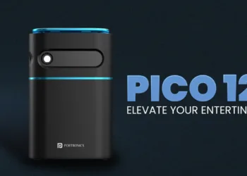 Portronics PICO 12 Smart Portable Projector with up to 4K Support Launched