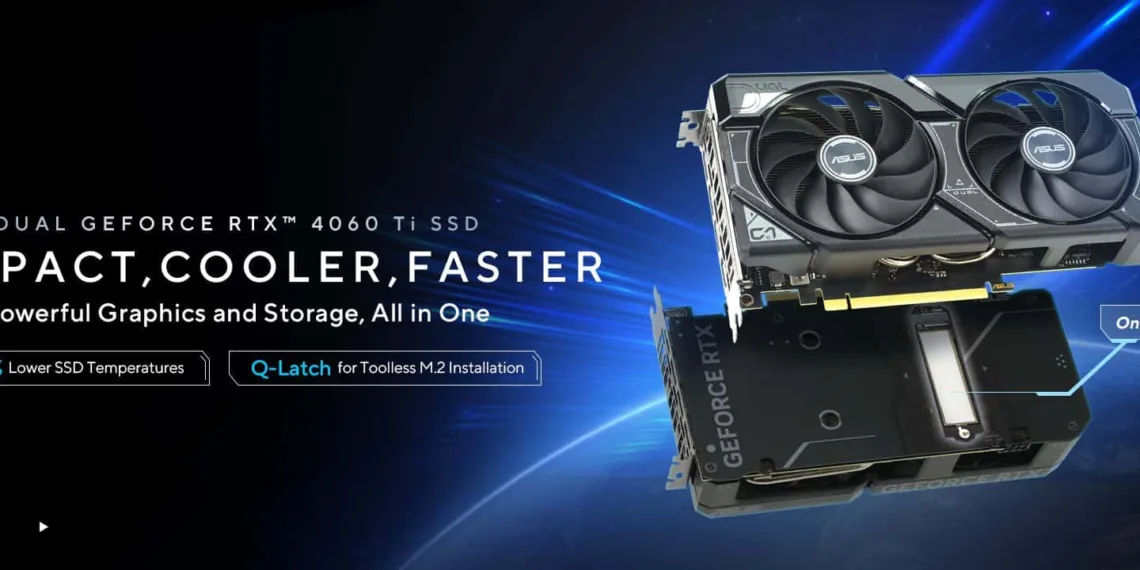 ASUS launches Dual GeForce RTX 4060 Ti SSD Graphics Card