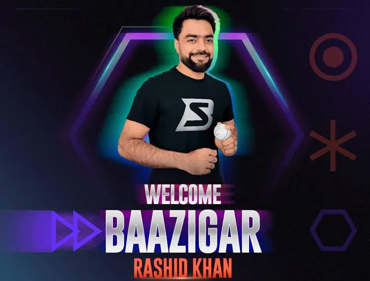 SportsBaazi On-boards Global Cricket Star, Rashid Khan as Brand Ambassador