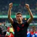 FILE PHOTO: Soccer Football - Bundesliga - Werder Bremen v Bayern Munich - Weser-Stadion, Bremen, Germany - May 6, 2023 Bayern Munich's Thomas Mueller celebrates after the match REUTERS/Thilo Schmuelgen./File Photo