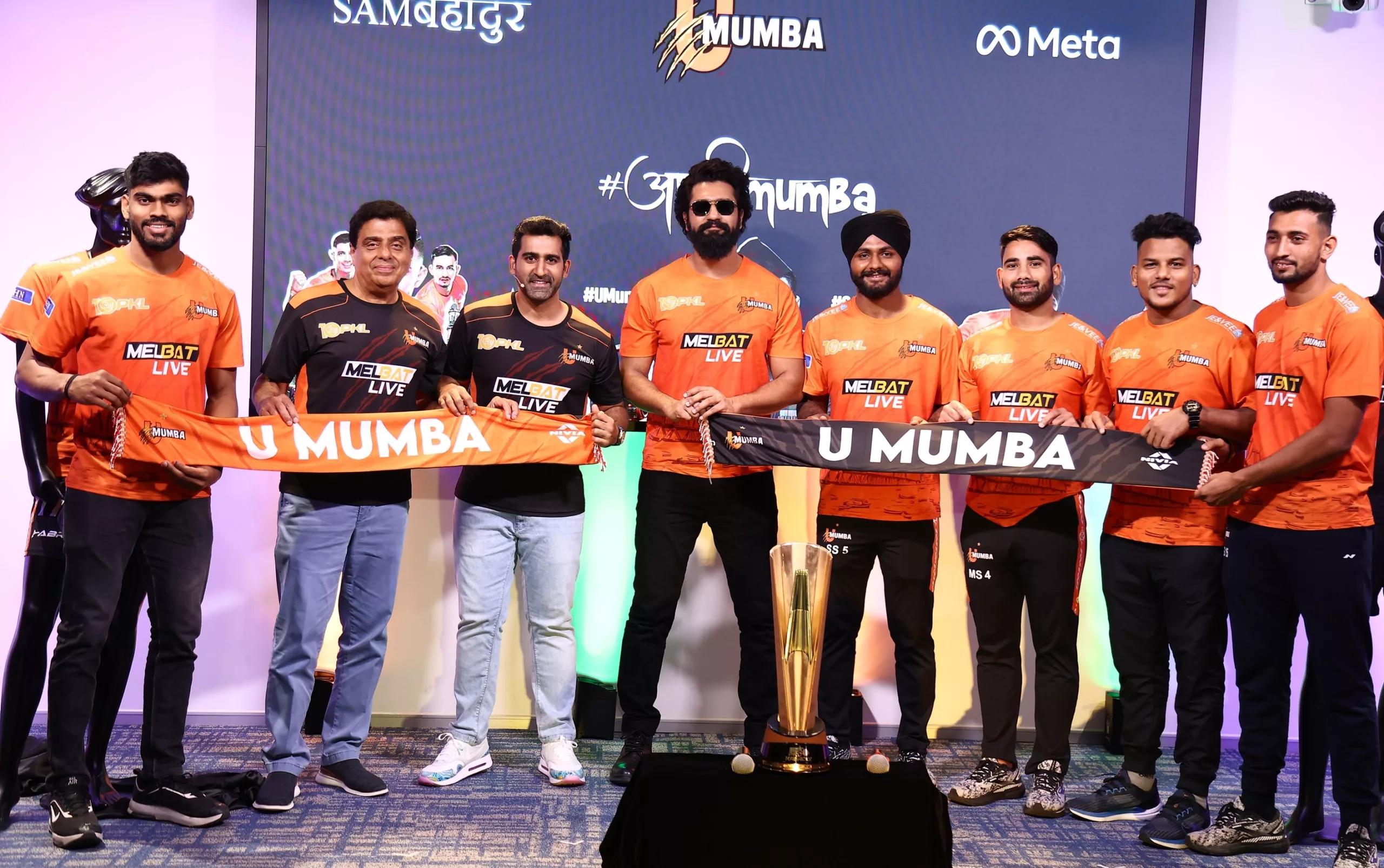 U Mumba unveils PKL Season 10 Jersey with Vicky Kaushal