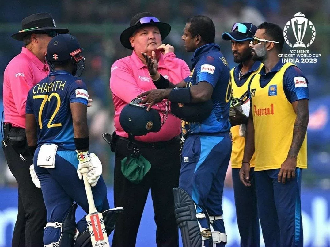 What is Timed Out in Cricket? Angelo Mathews Becomes the First Batsman to be Timed Out in International Cricket History