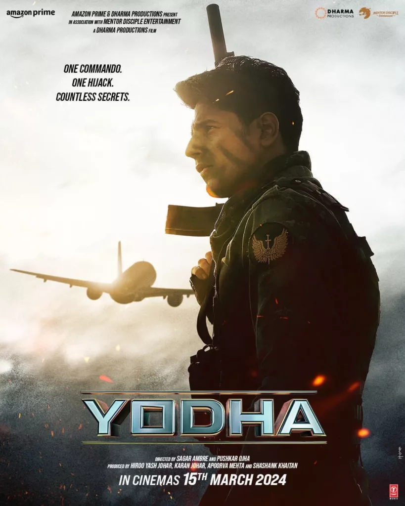 Yodha New Release Date 2024: Sidharth Malhotra's Thrilling Adventure Dodges Box Office Clash