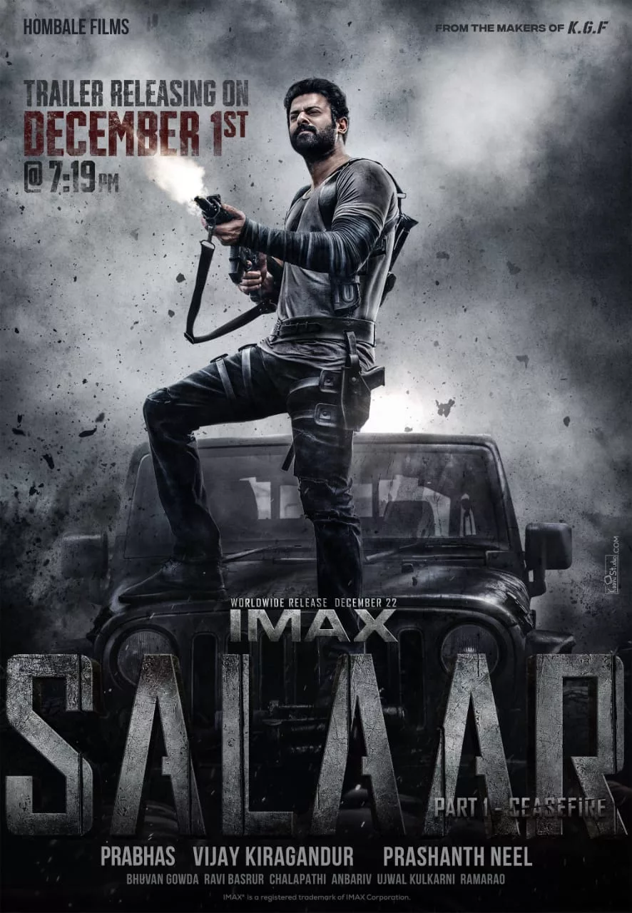 Salaar Trailer Release Date and Time: The Countdown Begins with Unmatched Excitement!