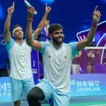 Chirag Shetty’s Game-Winning Jersey from Historic Asian Games Victory Up for Charity Auction