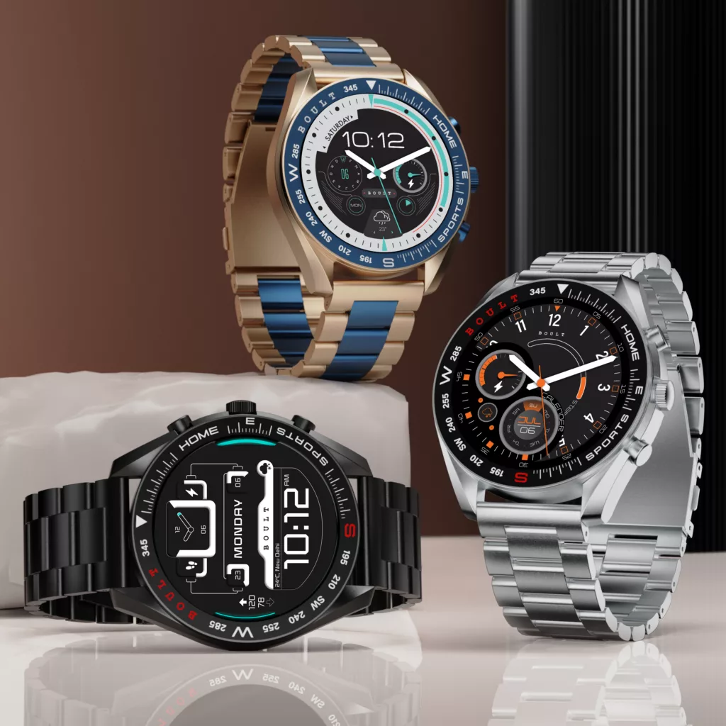 BOULT Introduces the Mirage Smartwatch: A Fusion of Intelligence and Functionality