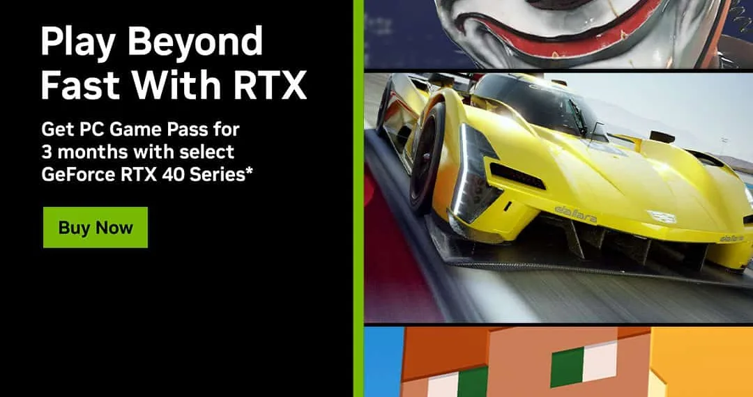 Three New DLSS Games are here alongside New GeForce PC Game Pass Bundle