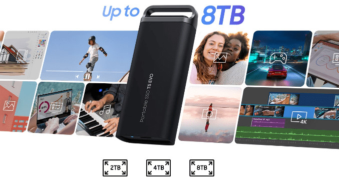 image 458 Samsung T5 EVO Portable SSD to come with Massive 8TB Capacity