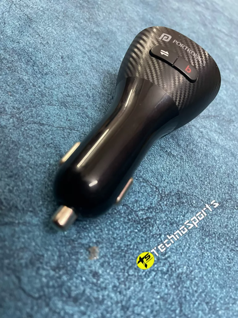 portronics1 1 Portronics Auto 15 review: Wireless Audio Connector to turn your car into a Smart Car!