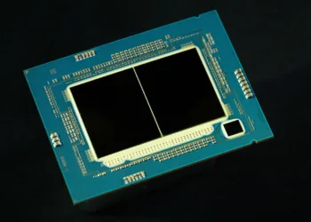 The 5th Gen Intel Xeon Scalable processor (code-named Emerald Rapids) is Intel's next Performance-core (P-core) product. At an investor webinar on March 29, 2023, Intel announced the 5th Gen Xeon, which is sampling to data center customers and going through volume validation. (Credit: Intel Corporation)