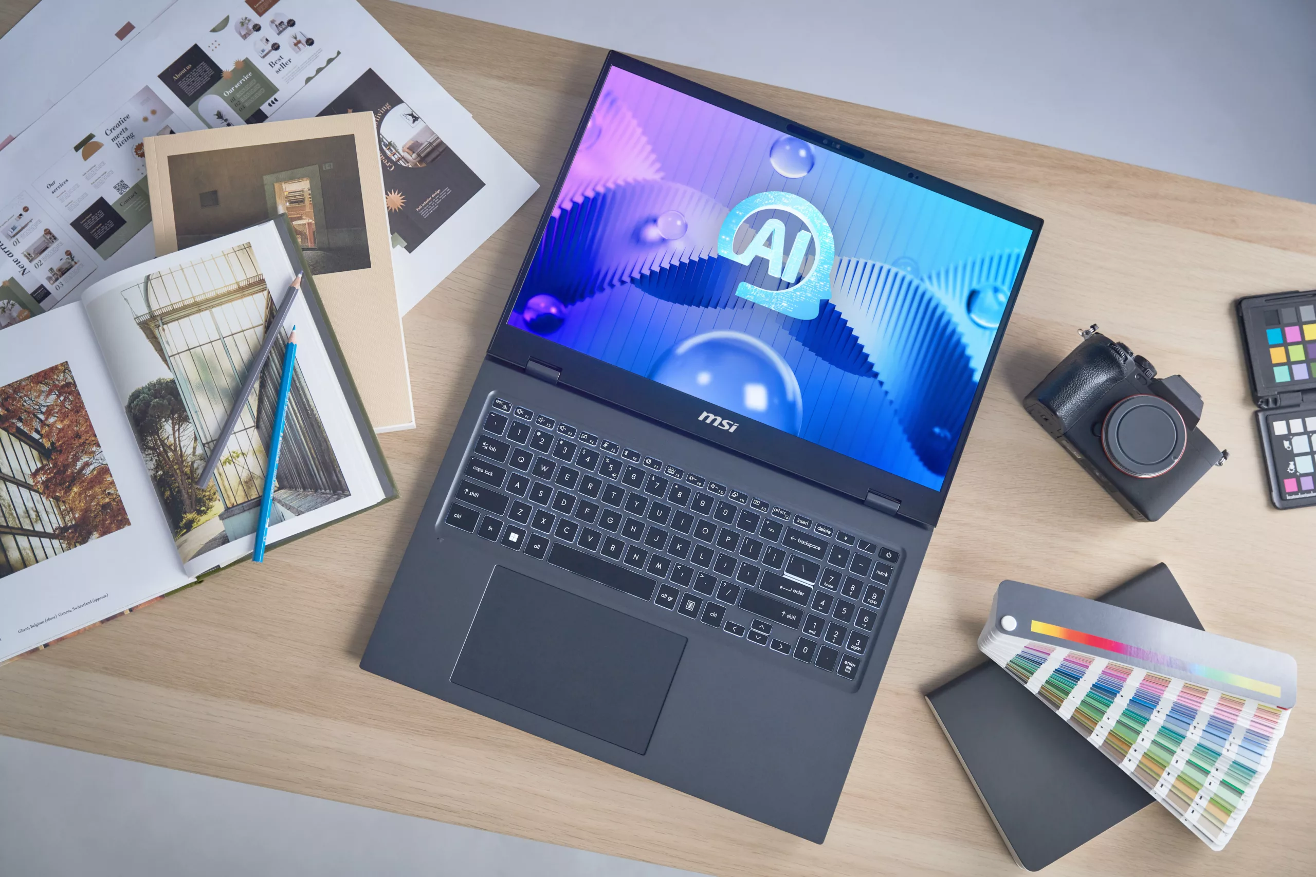 MSI Prestige 16 AI Series Laptops launched with Intel Core Ultra processors