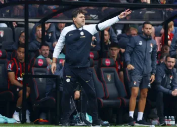 Soccer Football - Premier League - AFC Bournemouth v Chelsea - Vitality Stadium, Bournemouth, Britain - September 17, 2023 Chelsea manager Mauricio Pochettino Action Images via Reuters/Matthew Childs
