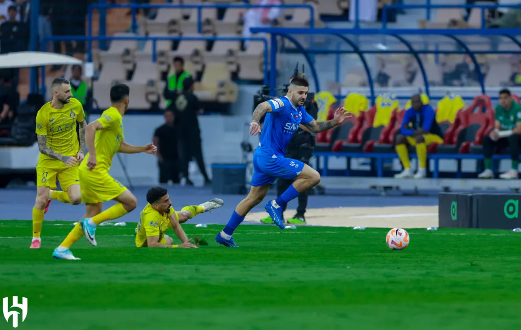 Al-Nassr vs Al-Hilal, Image Credits - Twitter