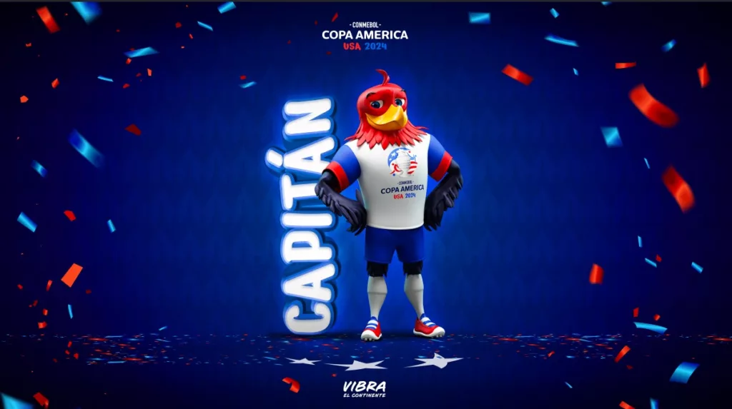 CAPITAN the mascot for the 48th edition of CONMEBOL Copa America 2024 Image Credits Official Website Unveiling the CONMEBOL Copa América 2024 Group Stage Draw: A Football Extravaganza